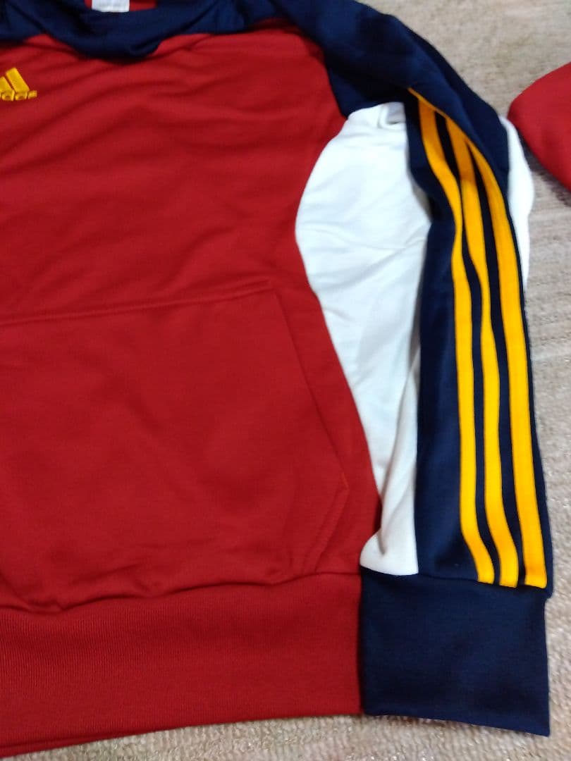 adidas フード付きジャージ上下セット J S