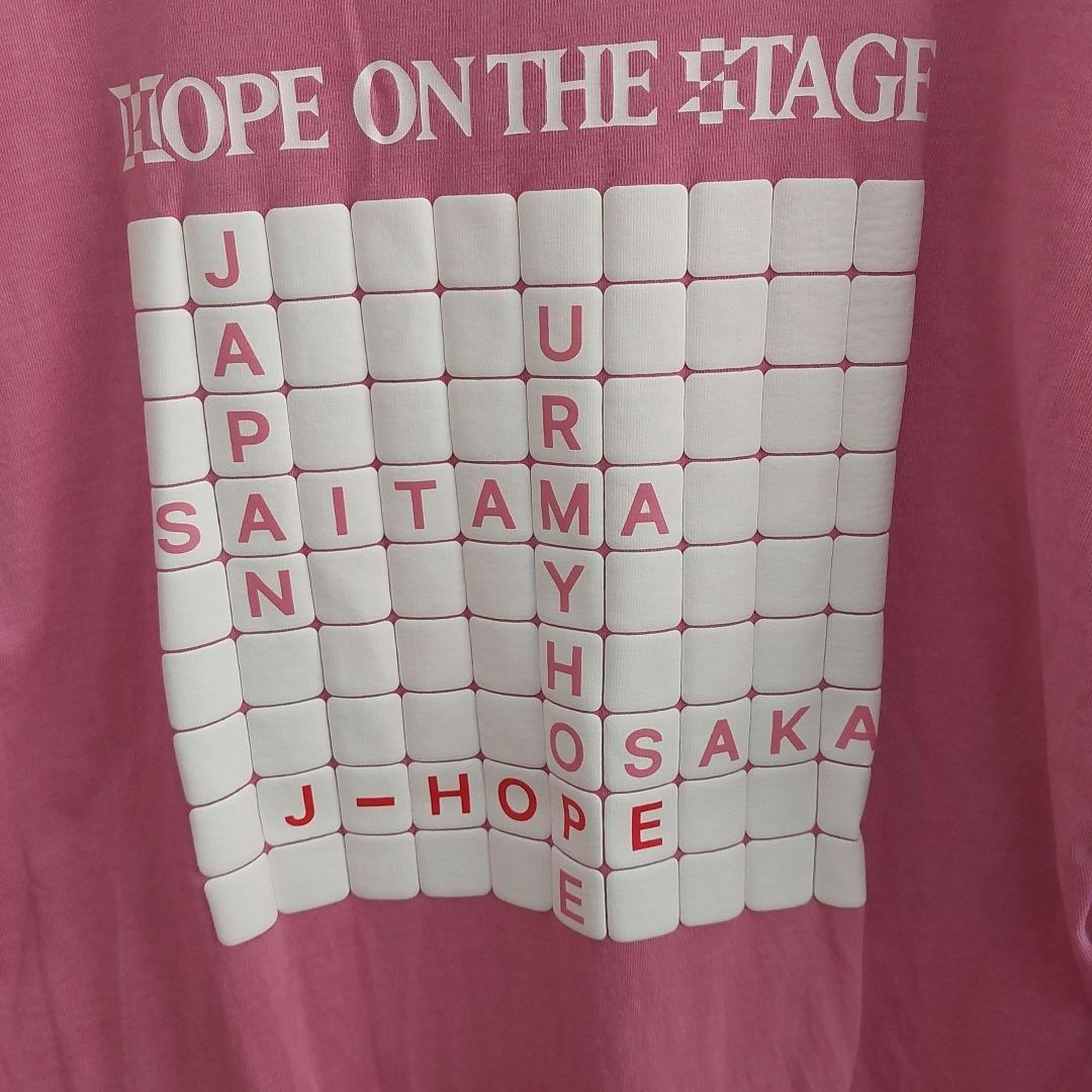 【J-HOPE】ライブ Tシャツ イルコン限定 着用T ピンク L BTS