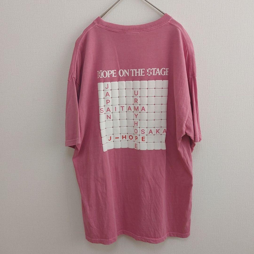 【J-HOPE】ライブ Tシャツ イルコン限定 着用T ピンク L BTS