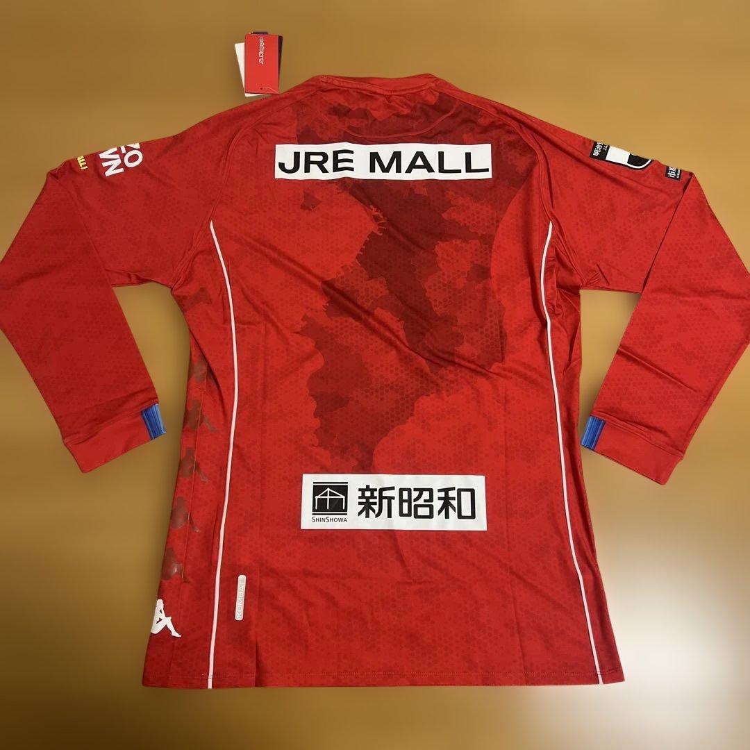 ジェフ市原長袖サッカーユニフォーム新品XOサイズカッパJリーグJEFUnited