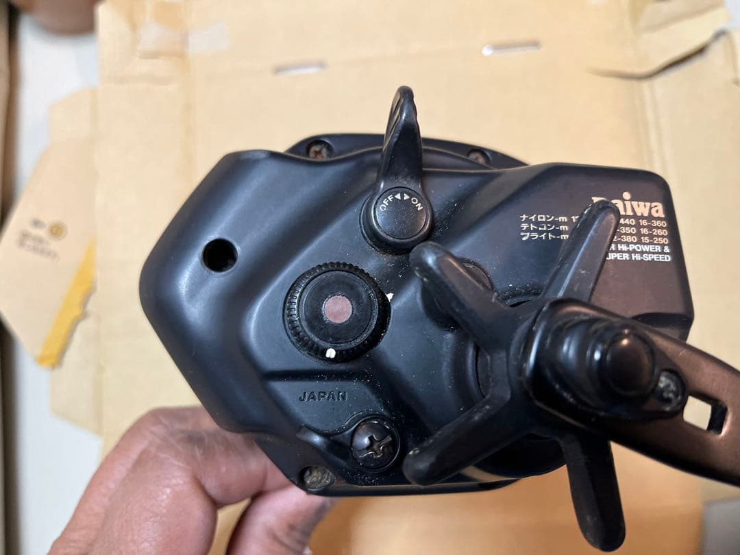ダイワPOWERFULTANACOM GS.80速攻 大型電動リール