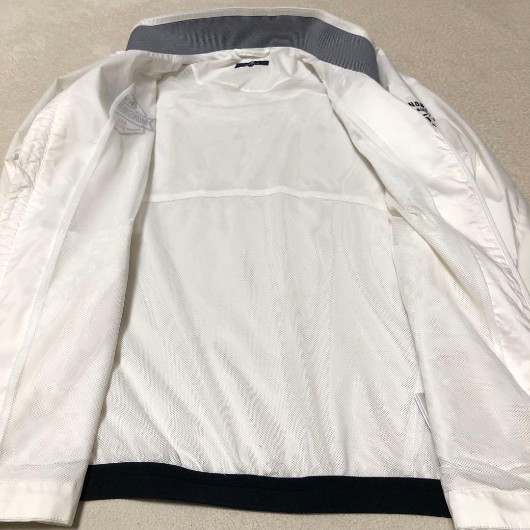 Munsingwear(マンシングウェア) ナイロンブルゾン 白 メンズ L