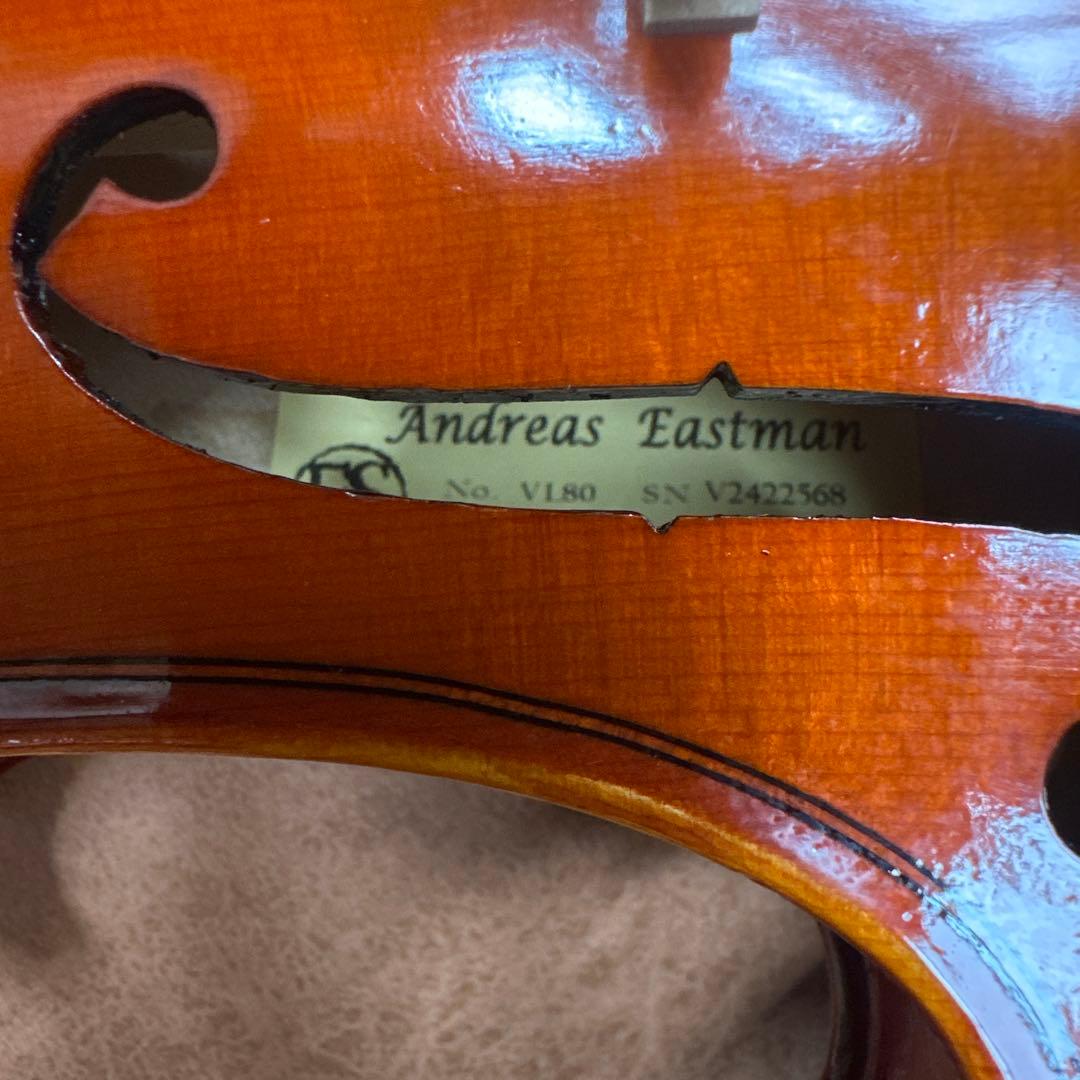 極美品Andreas Eastman VL80 4/4 バイオリン 2024