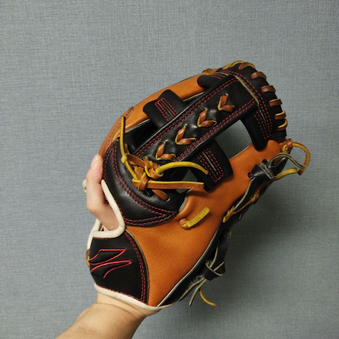 1250 フィールドフォース オーダー 美品 軟式 内野手用グローブ