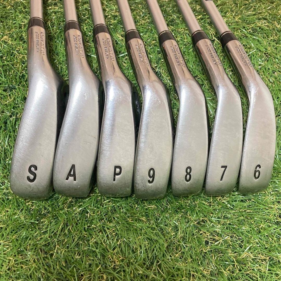 KATANA GOLF　SWORD ATC55　12点クラブセット　スウォード