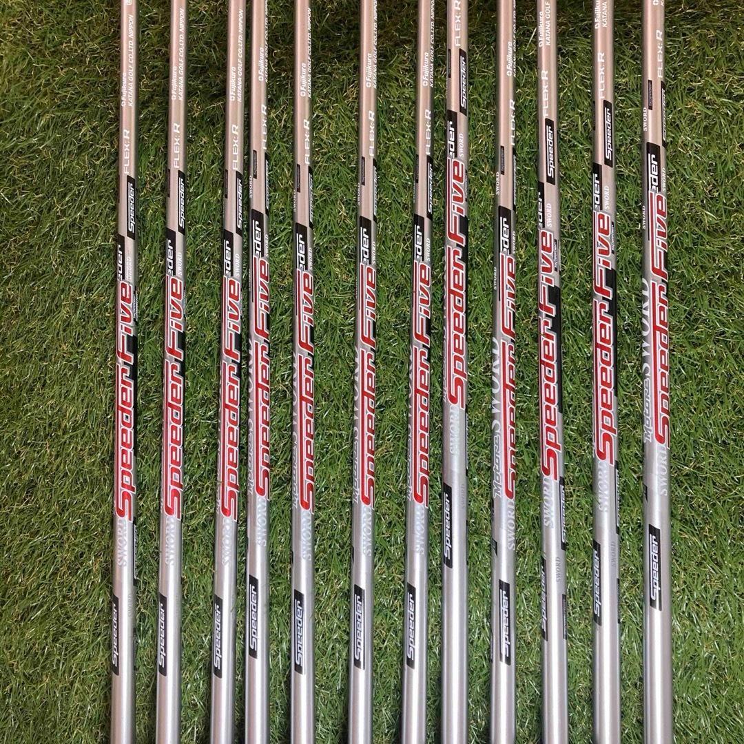 KATANA GOLF　SWORD ATC55　12点クラブセット　スウォード