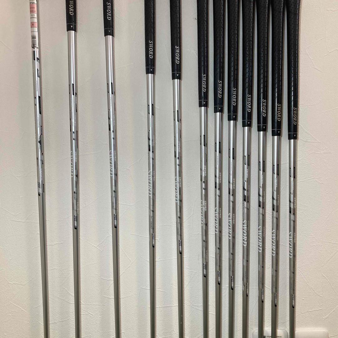 KATANA GOLF　SWORD ATC55　12点クラブセット　スウォード