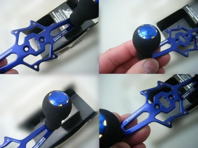 即決！◆新品！シマノ 夢屋 ステファーノ S-タービンハンドル 51mm EVA