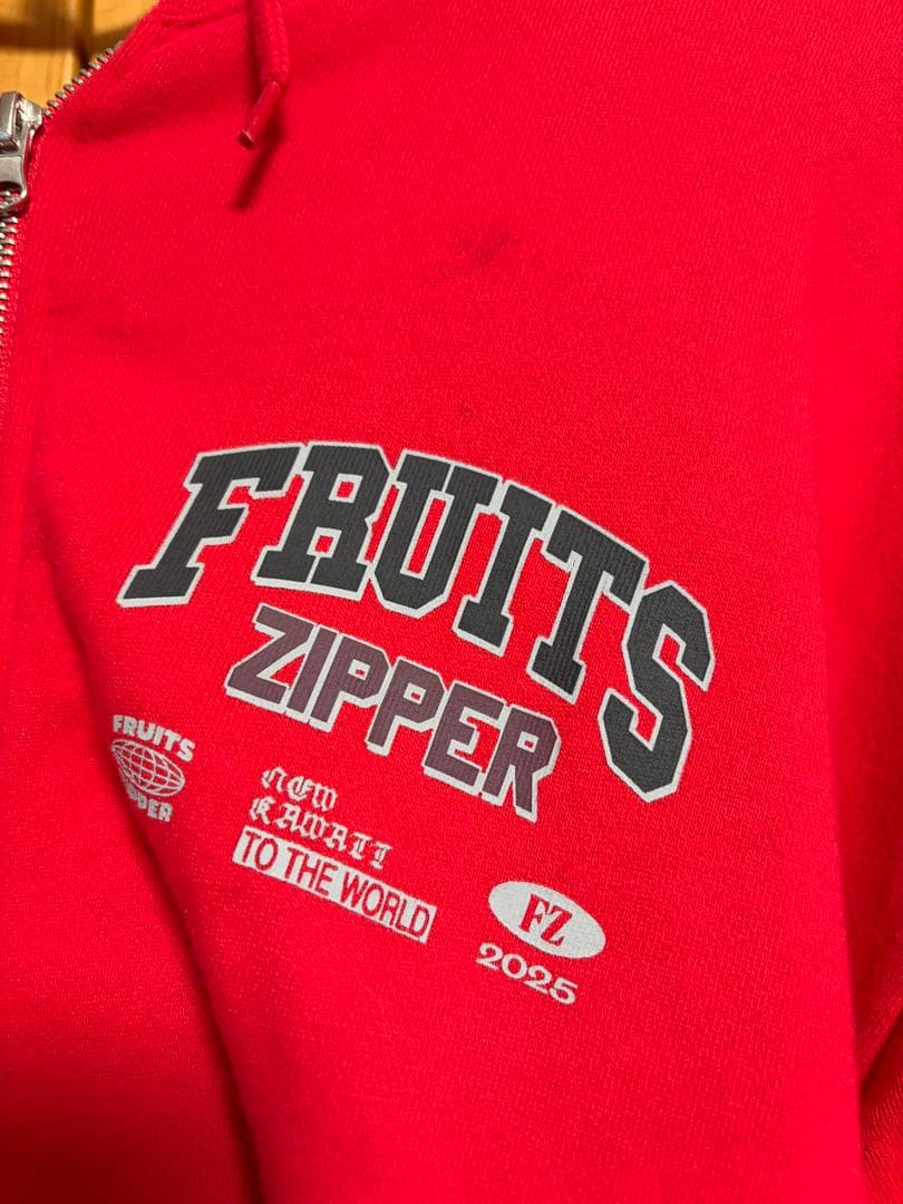 FRUITSZIPPER 月足天音 FC限定パーカー