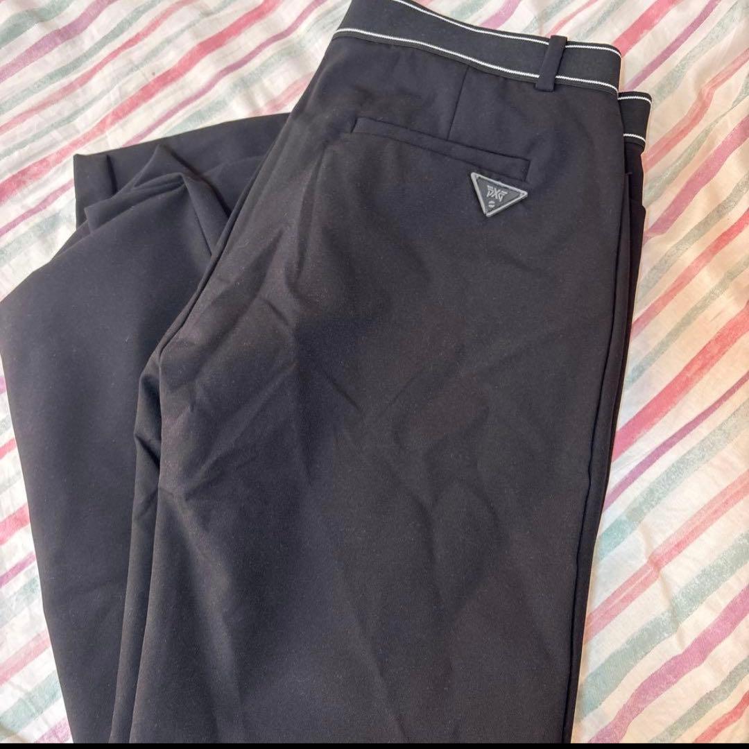 レディース ストレッチパンツ 黒 PXG