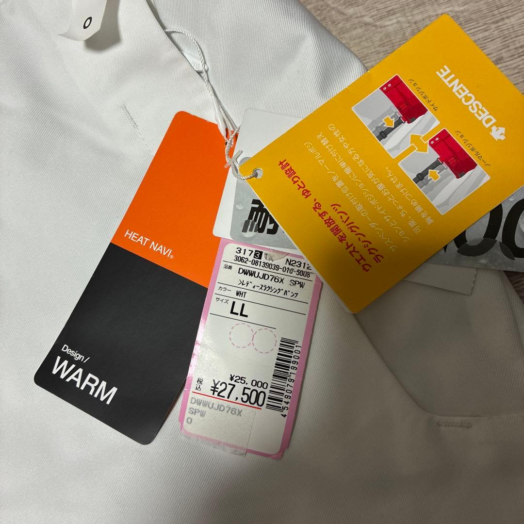 未使用 デサント ラクシングパンツ スキー スノーボードパンツ レディース LL