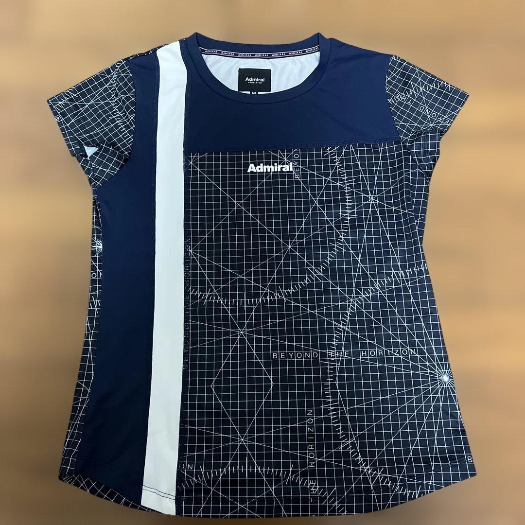 Admiral テニスウェアセット レディース　M ネイビー