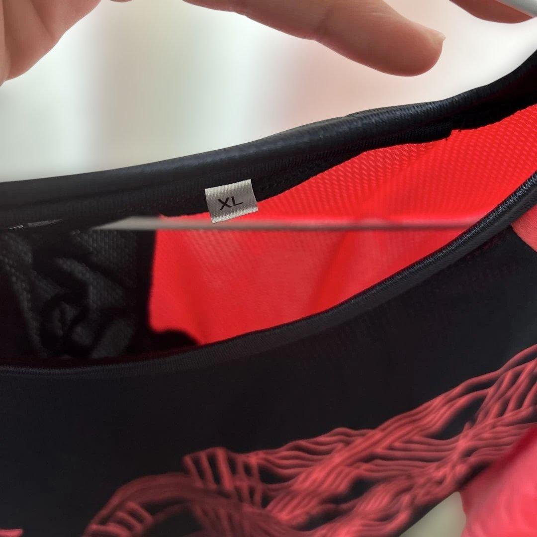 Mizuno NXT トレーニングTシャツ ハーフパンツ XL 赤黒