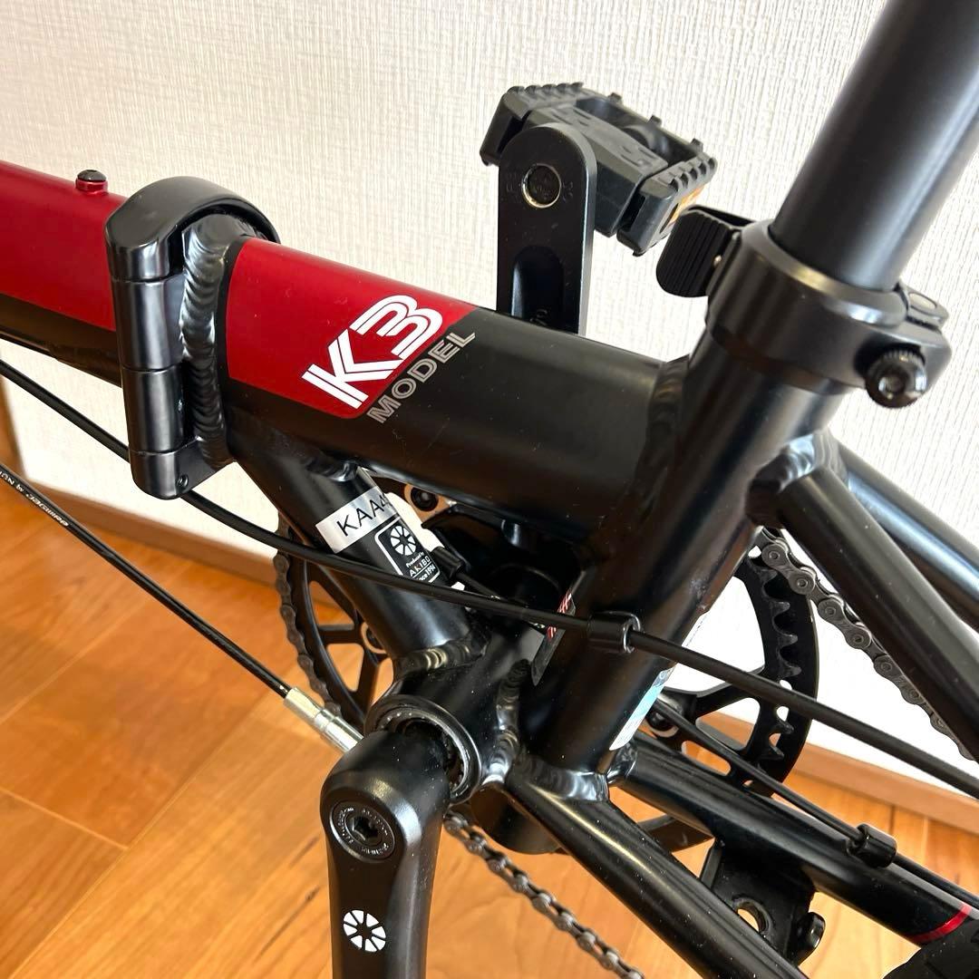 美品 DAHON k3 ダホン 折り畳み自転車 ルノー ターン n8 p10