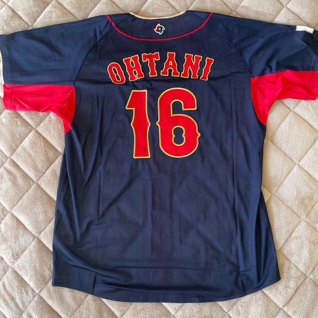 WBC 侍ジャパン 大谷翔平 レプリカユニフォーム（刺繍）Oサイズ　ビジター