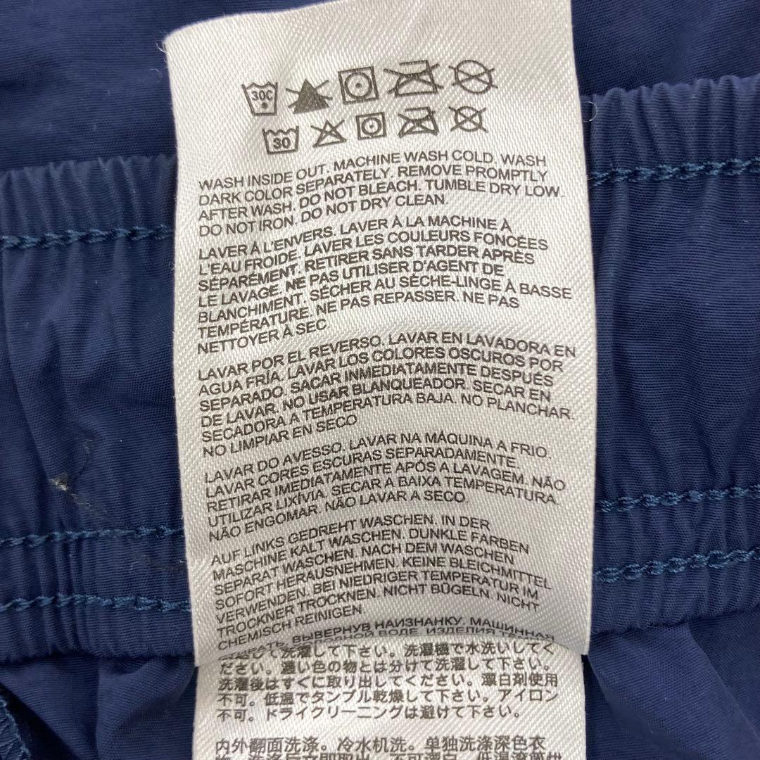 new balance ニューバランス トレーニング パンツ ナイロン 紺 XL