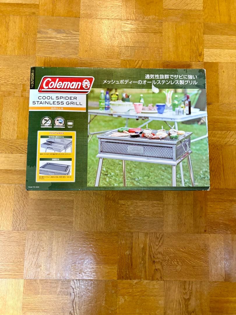 M*a様 Coleman クールスパイダーステンレスグリル