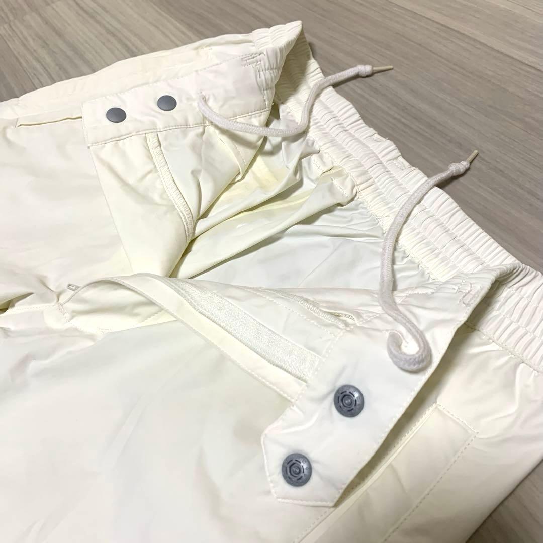 【美品】Taylor Made レインウェア セットアップ M 白/黒 収納袋