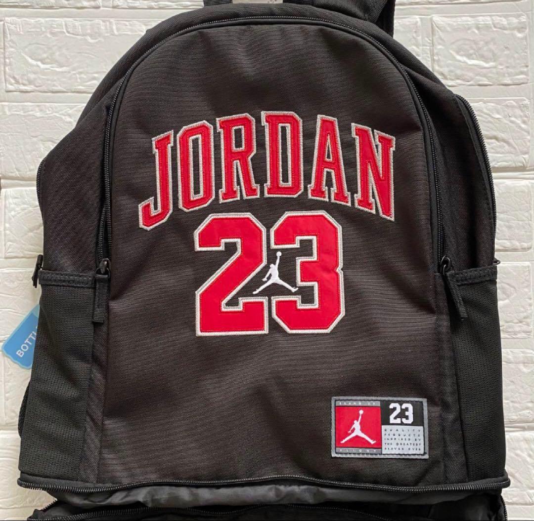 Jordan ジョーダン ジャージー バックパック リュック(27L) 黒/赤