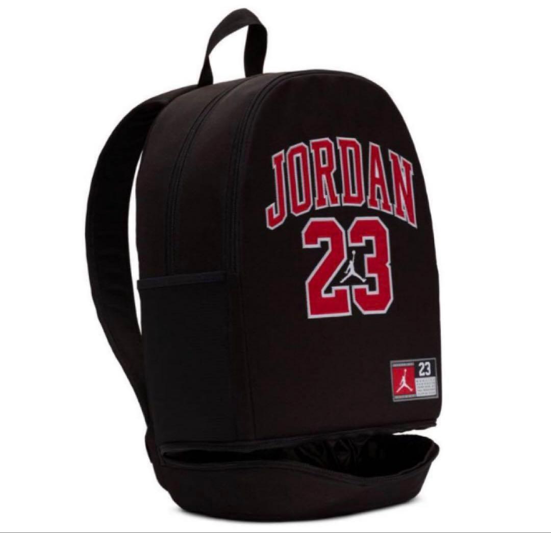 Jordan ジョーダン ジャージー バックパック リュック(27L) 黒/赤