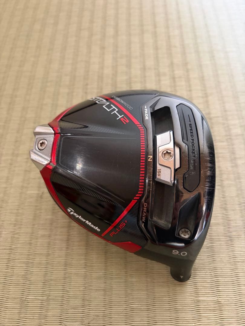 ステルス2プラス　9° ジャンク品　ヘッドカバー付き　テーラーメイド　ドライバー