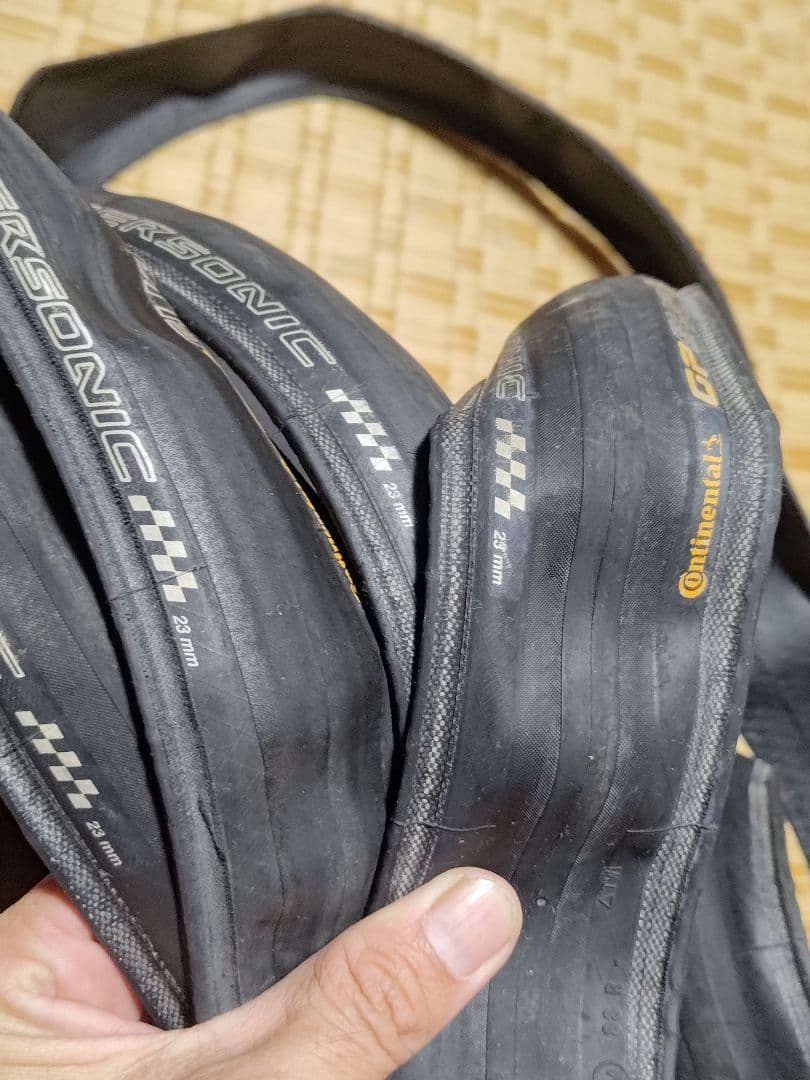 超軽量　Continental GP Super Sonic 23c 4本セット