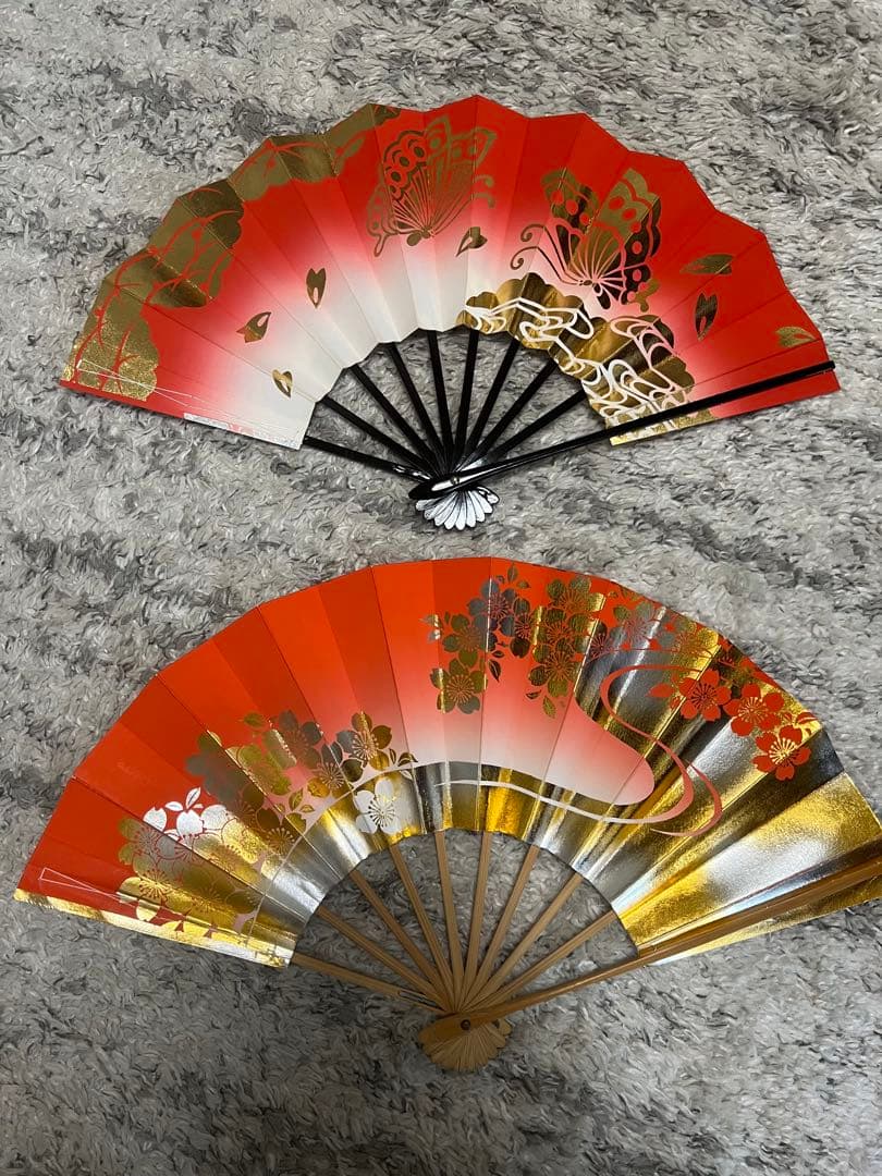 伝統的な日本舞踊舞扇子13本セット