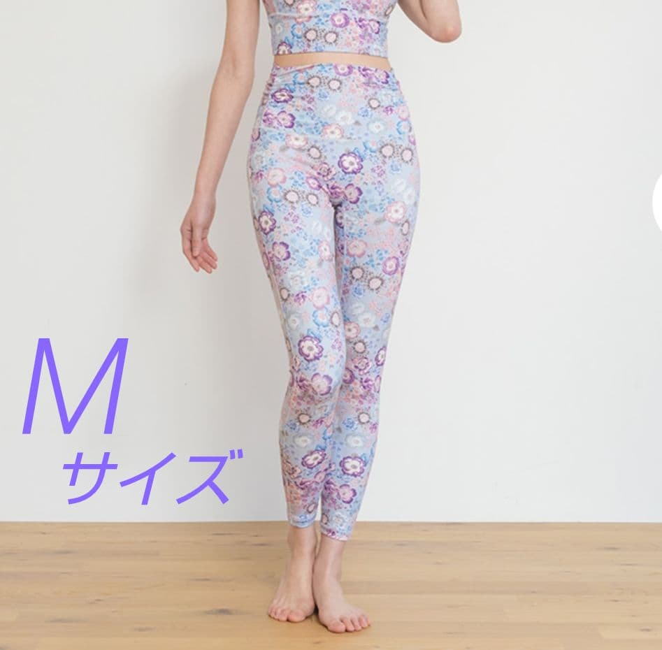 SUKALA エンブロイダリープリントレギンス Mサイズ