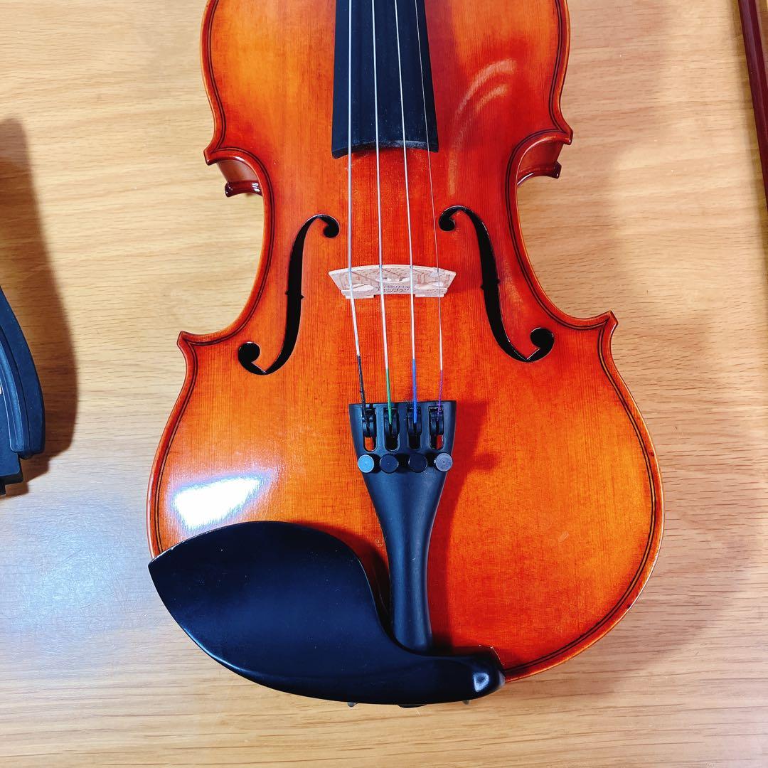 まあ美品】SONANTE 3/4 バイオリンセット 弓 ケース KUN肩当て付