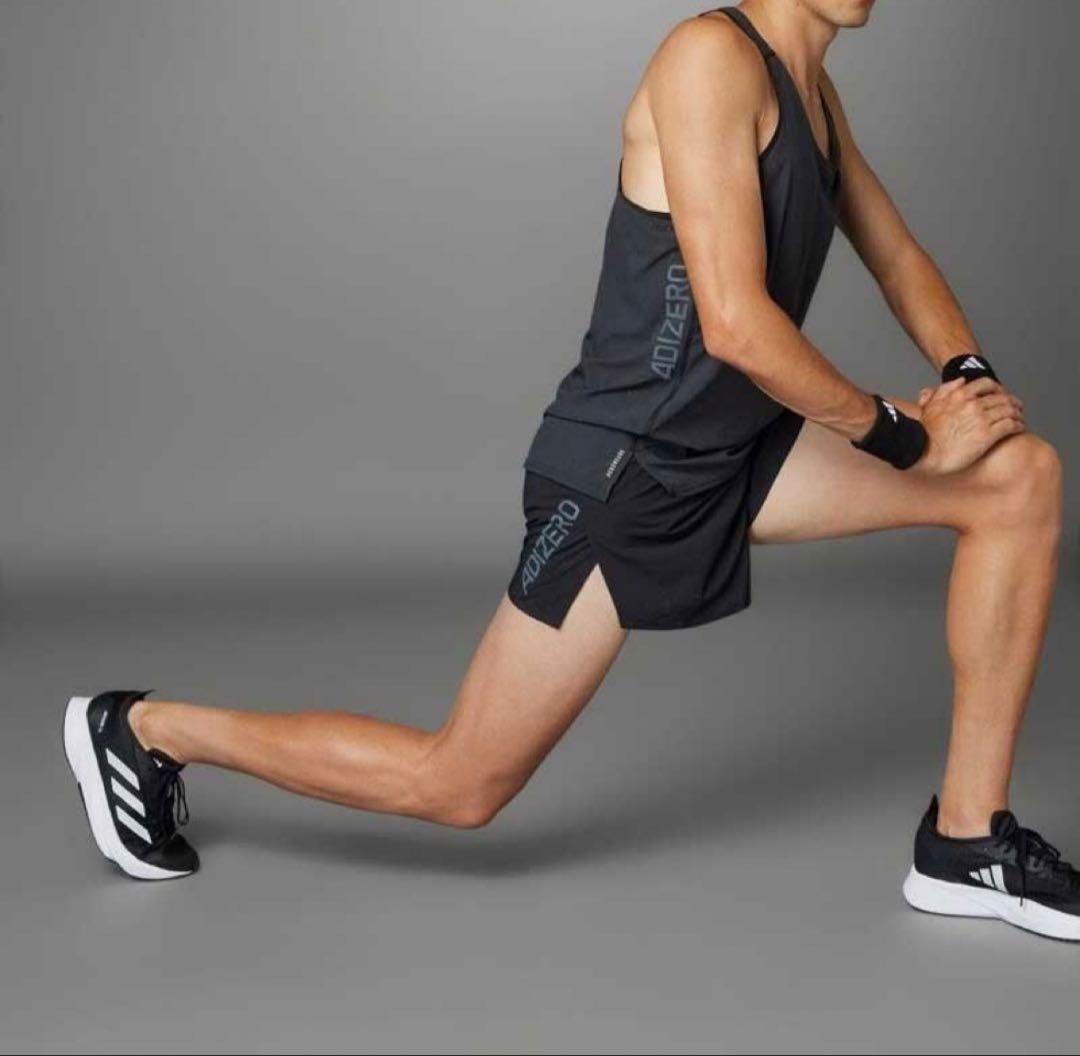 新品 アディダス　adidas メンズ　adizero ランニング　シングレット