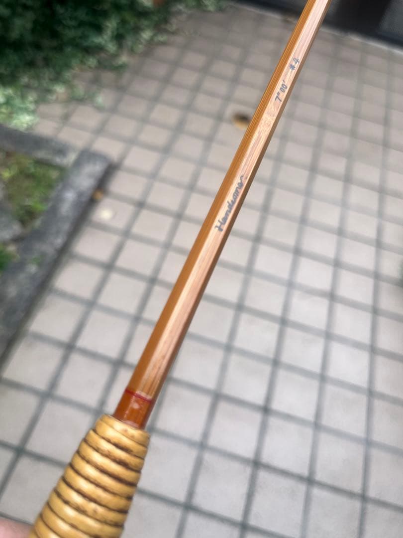 Dickerson 7012 ベースのハンドメイドバンブーロッド