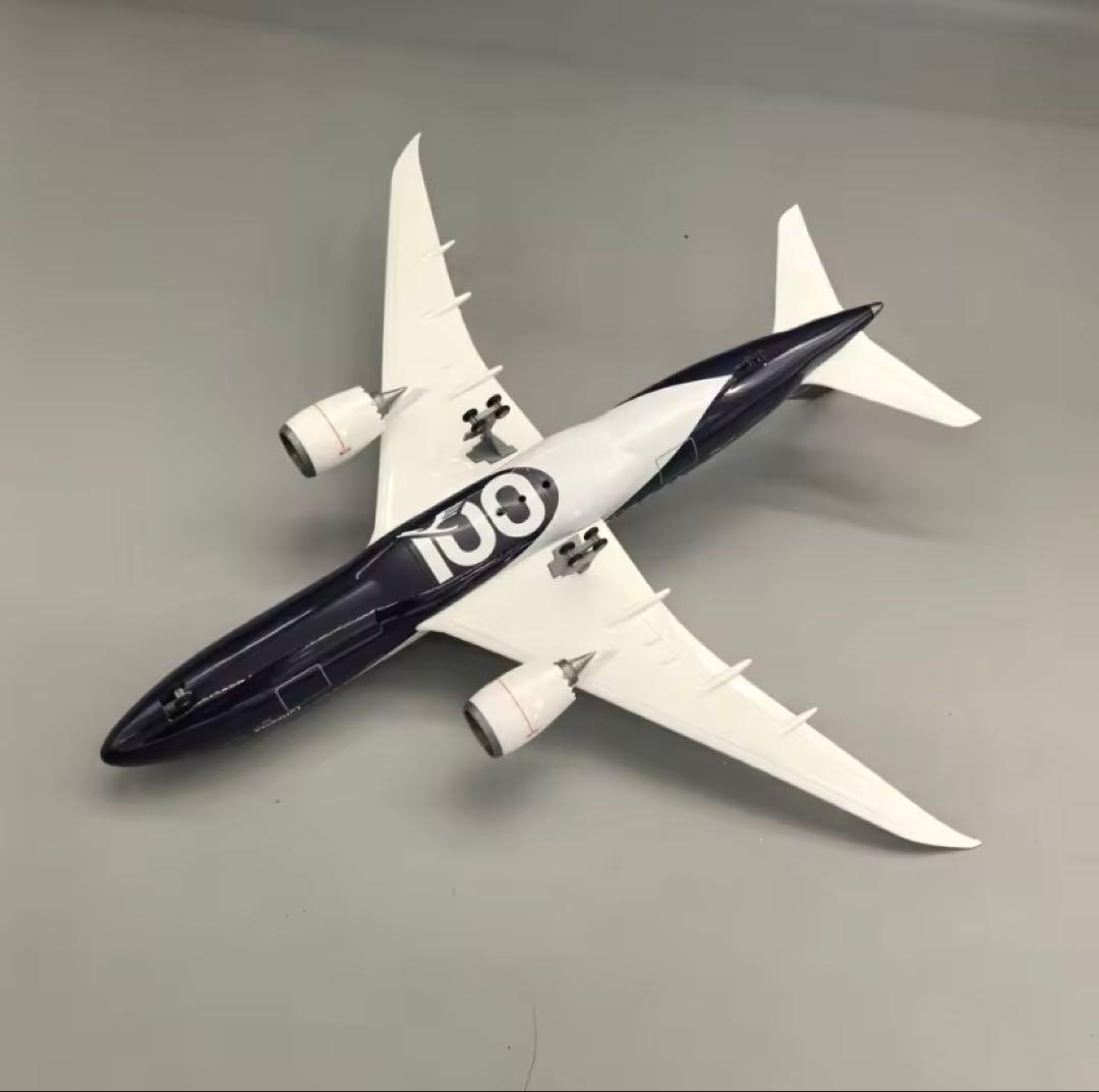100周年塗装 Lufthansa B787 1/130 43cm 合金レジン