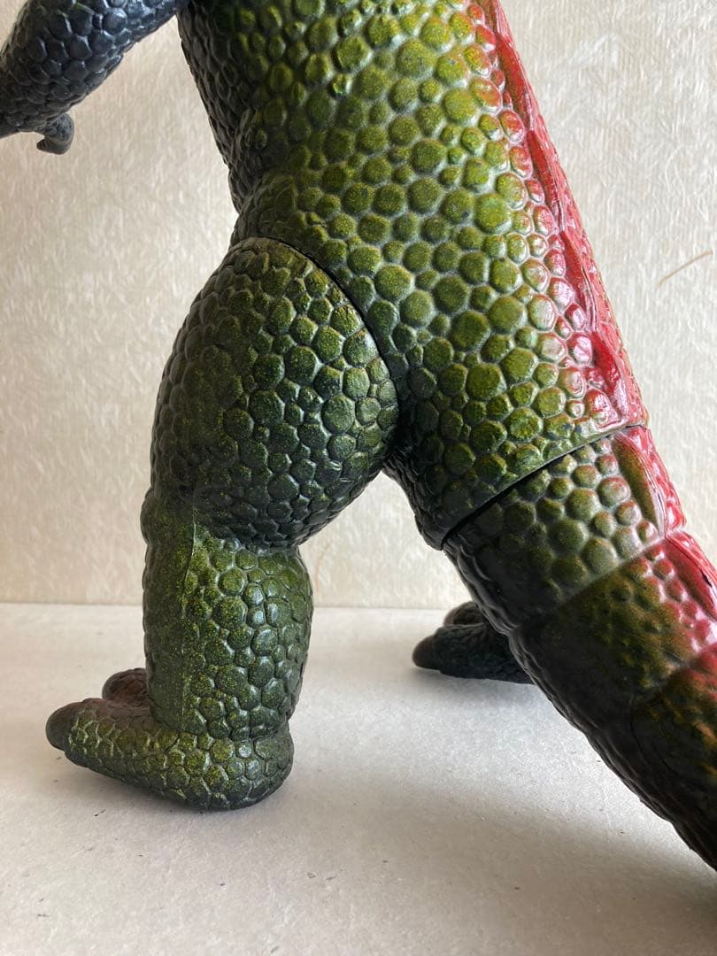 大型 ヴィンテージ怪獣ソフビ 香港製 約35cm UK刻印
