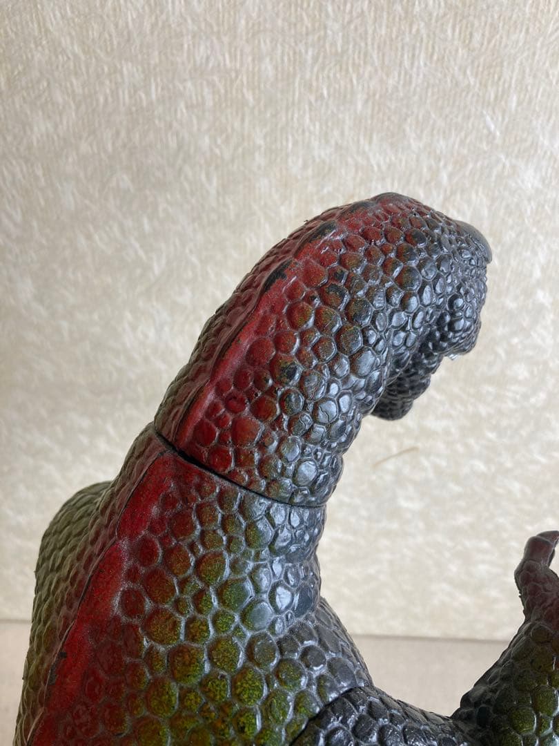 大型 ヴィンテージ怪獣ソフビ 香港製 約35cm UK刻印