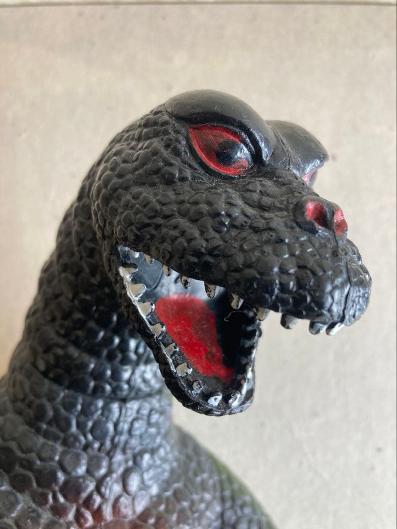 大型 ヴィンテージ怪獣ソフビ 香港製 約35cm UK刻印
