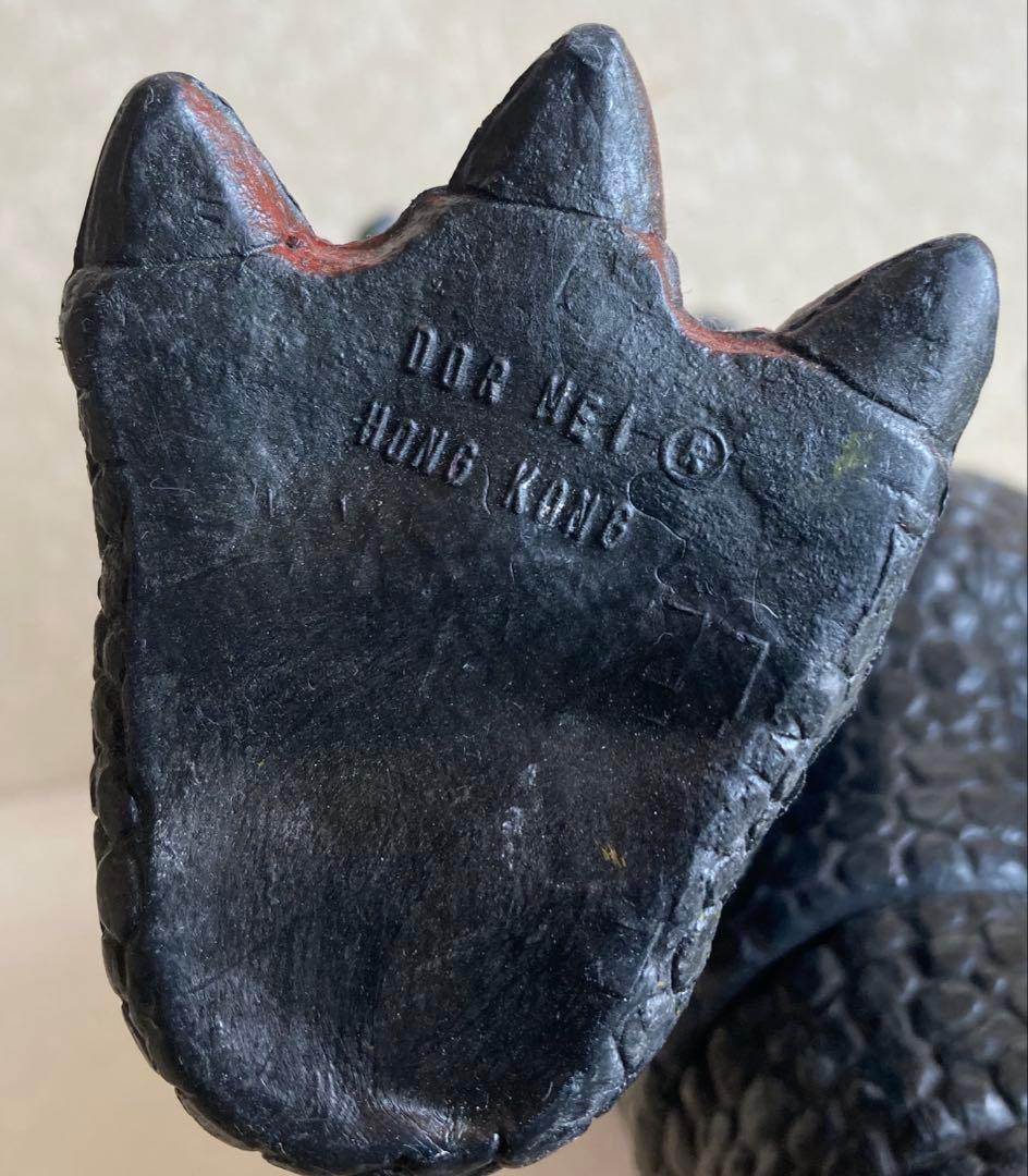 大型 ヴィンテージ怪獣ソフビ 香港製 約35cm UK刻印