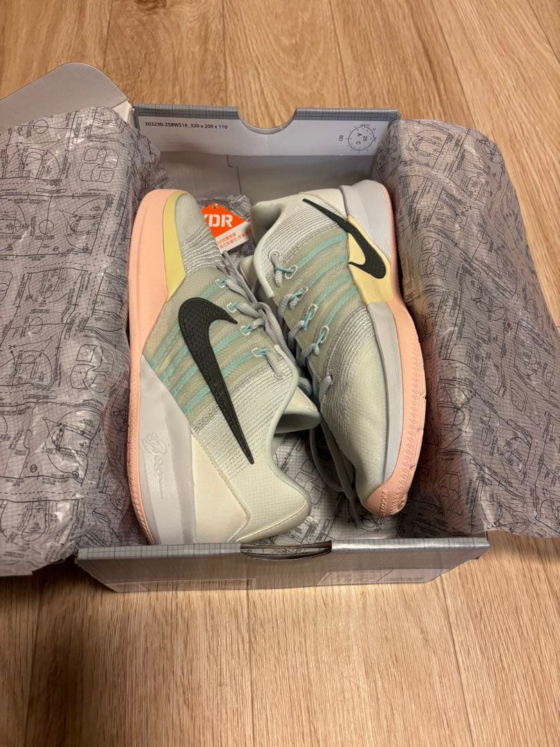 NIKE ナイキ サブリナ 3 EP HF2882-100 バッシュ　25cm