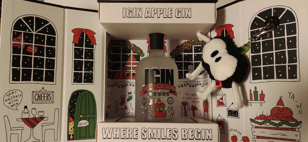 IGIN APPLEGIN ホリデースペシャル　BOX　ブラック　黒