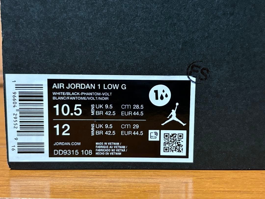 【新品】NIKE ナイキ エア ジョーダン 1 ロー ゴルフDD9315-108