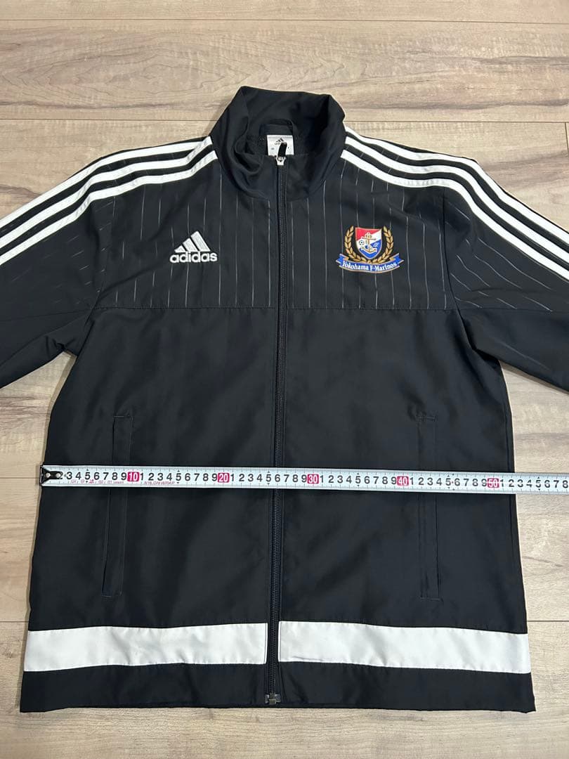 横浜F・マリノス　adidas アディダス　黒　ジャージ　Mサイズ　J1