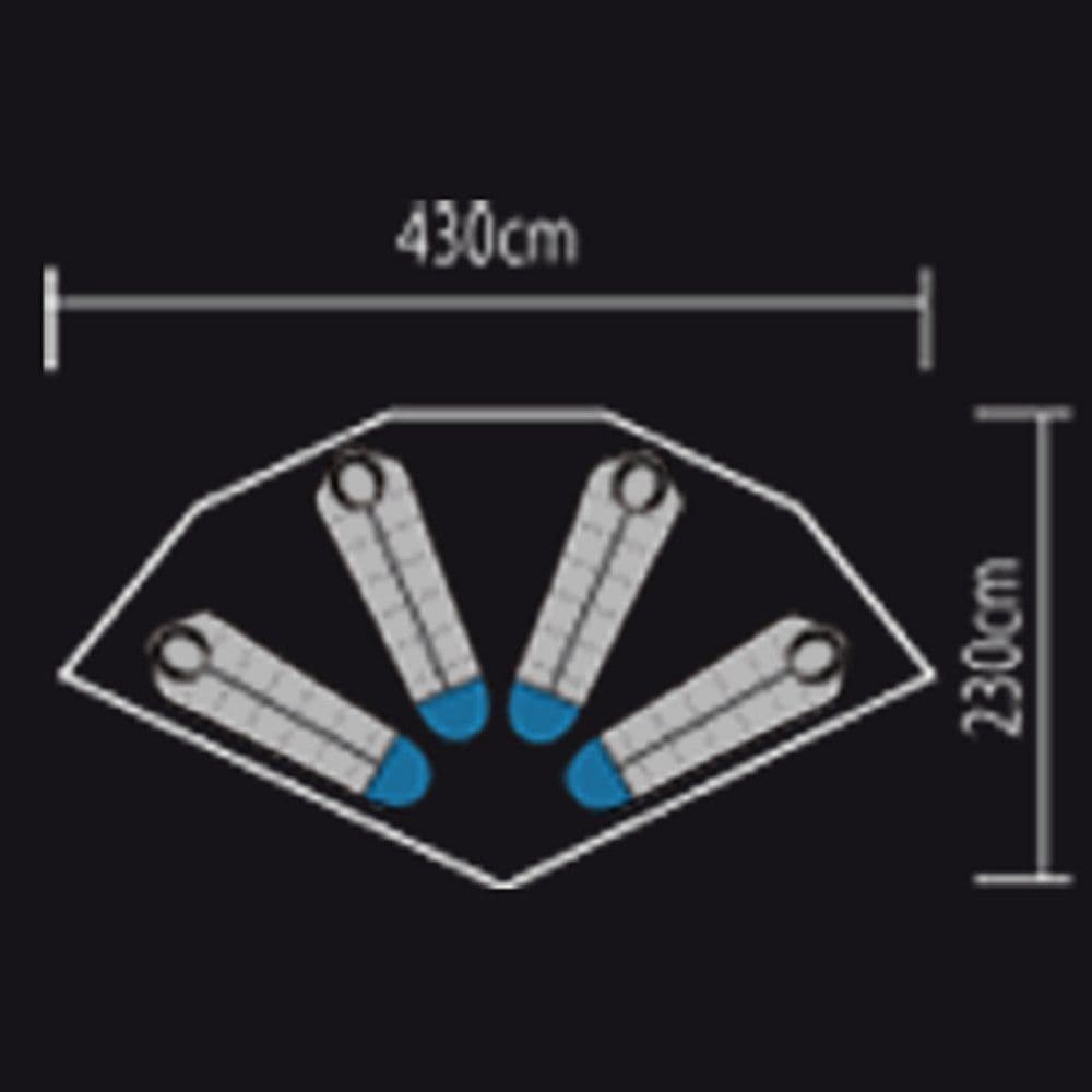 【美品】GE Tent 5.0 インナールーム NT-TE08（2〜4人用）
