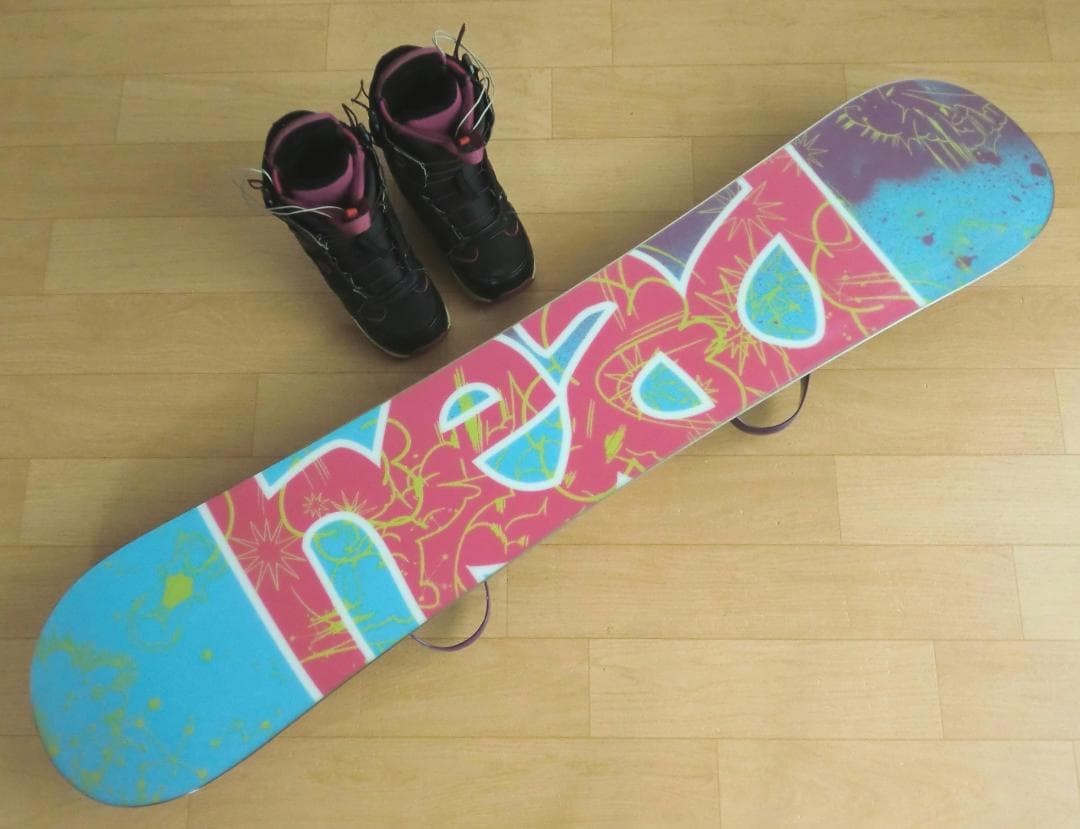 ■■最終特価■送料無料■HEAD＋バートン■女性用スノボセット■板138靴24■