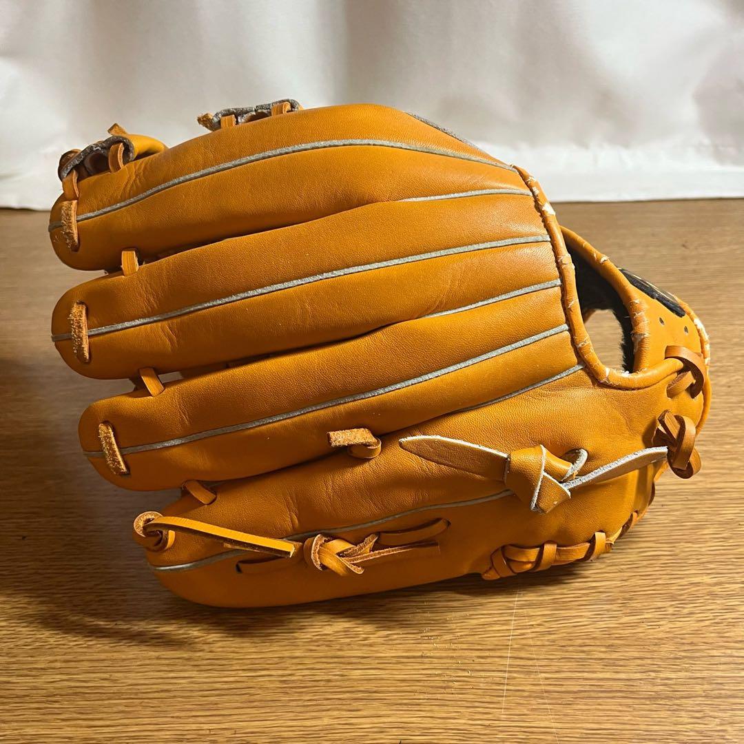 アシックス WINDEED BRG23K 軟式グローブ オレンジ 美品