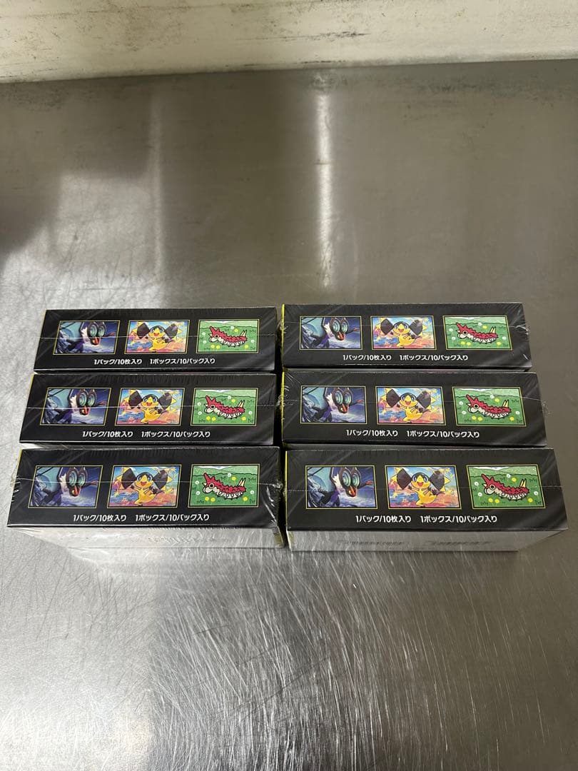 ポケモンカード　メガドリームex　シュリンク付き　6Box