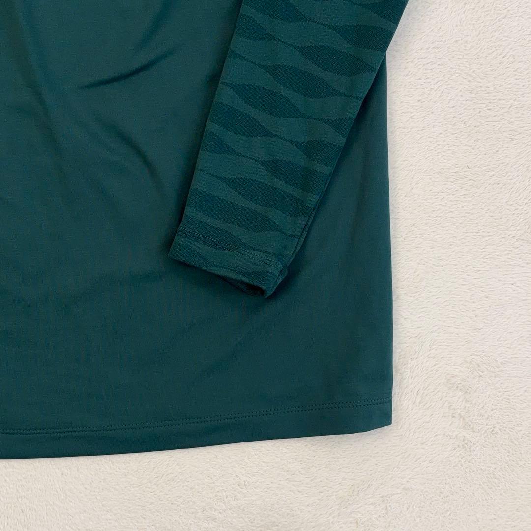 美品【NIKE】リバプール 21/22公式 ハーフジップ サッカーウェア 緑 M