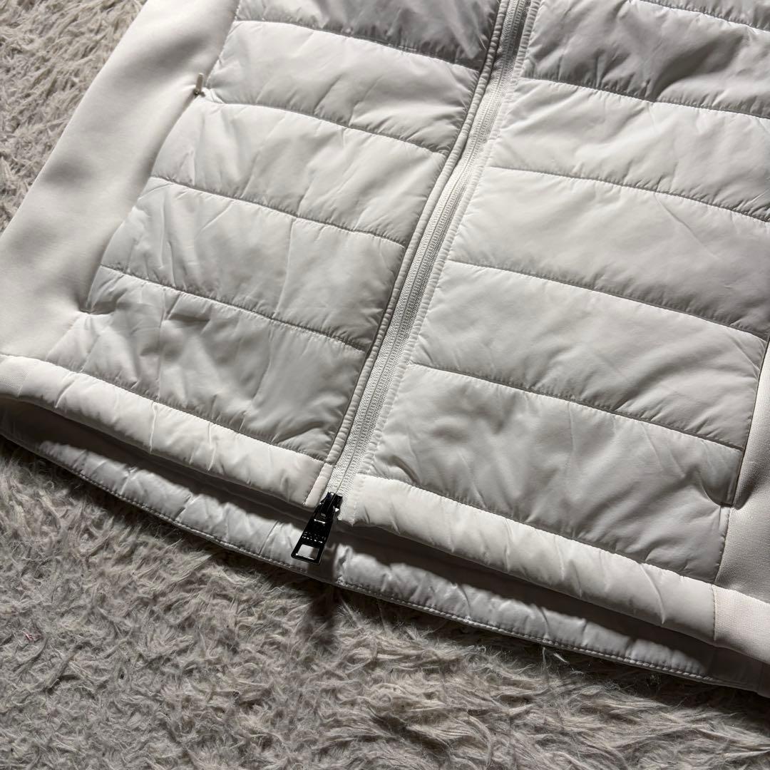美品■LUXE AKMPLUS ダウンベスト　ホワイト　48 L