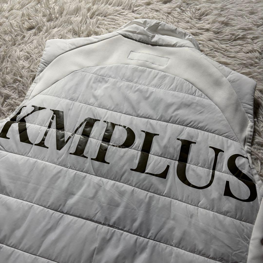 美品■LUXE AKMPLUS ダウンベスト　ホワイト　48 L
