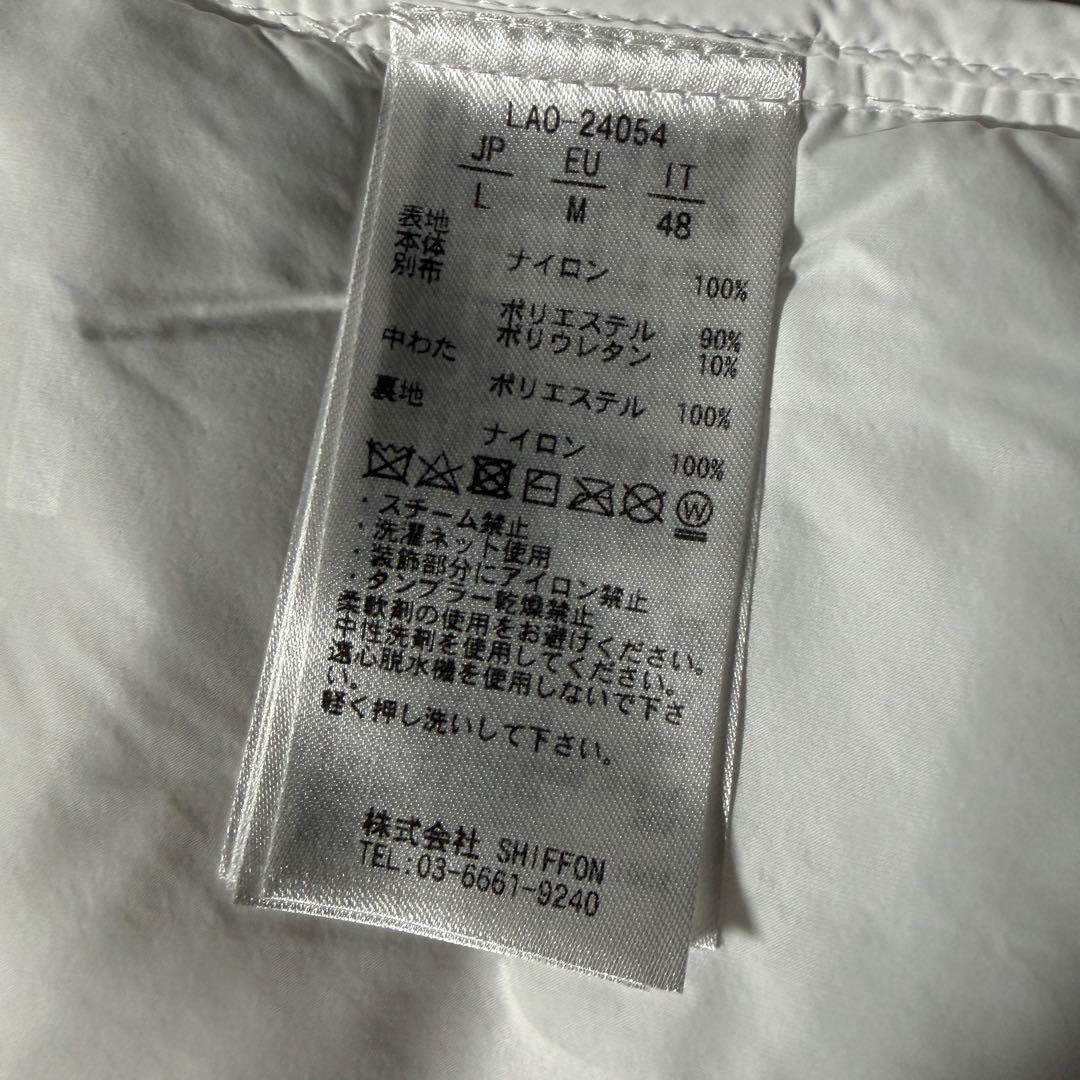 美品■LUXE AKMPLUS ダウンベスト　ホワイト　48 L