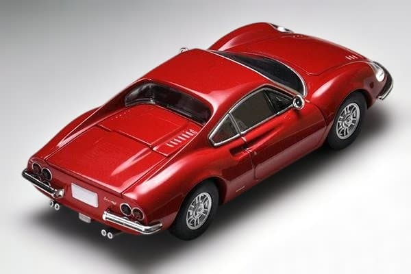 【未使用・TOMYTEC】フェラーリ ディーノ 246 GT Type M（赤）