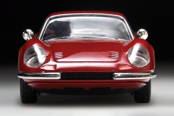 【未使用・TOMYTEC】フェラーリ ディーノ 246 GT Type M（赤）